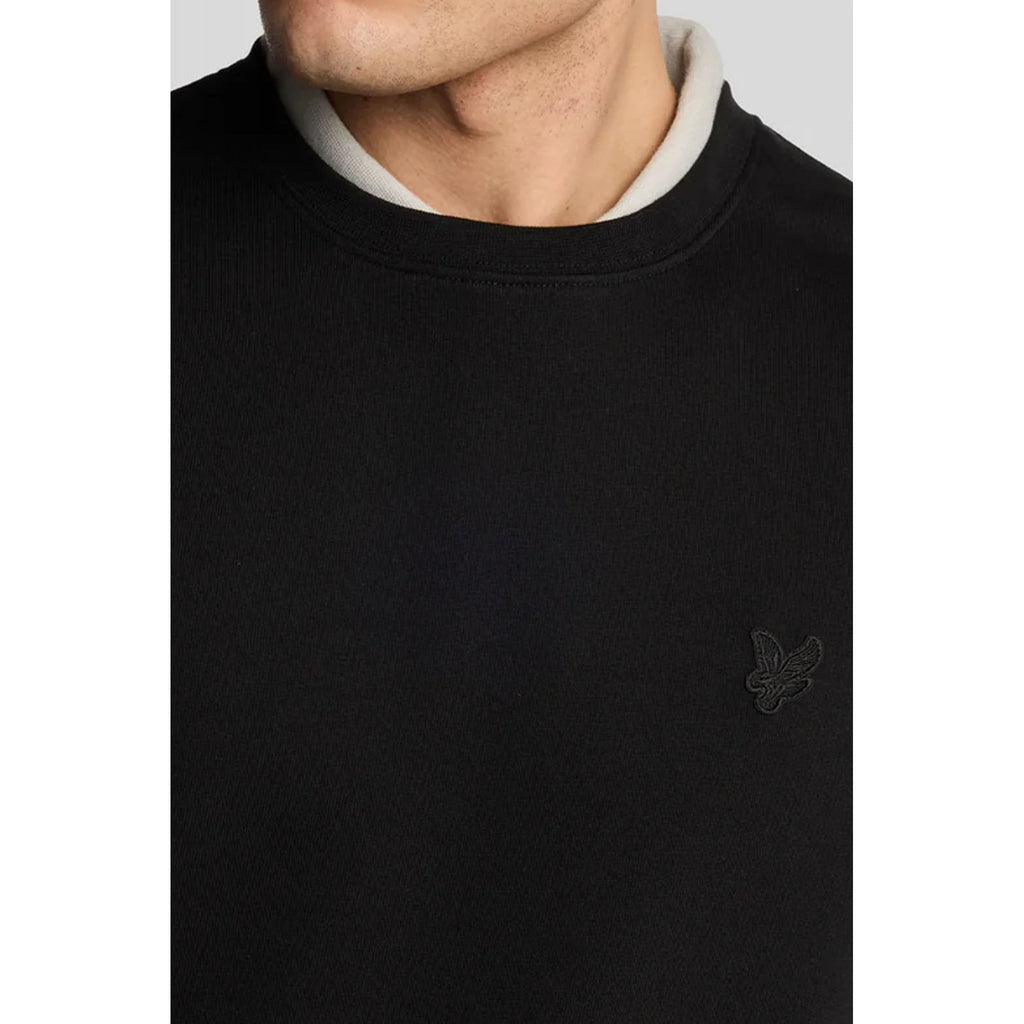 Lyle & Scott | ML2255TON Tonal Superfine Cotton Crew Neck Sweat Top
