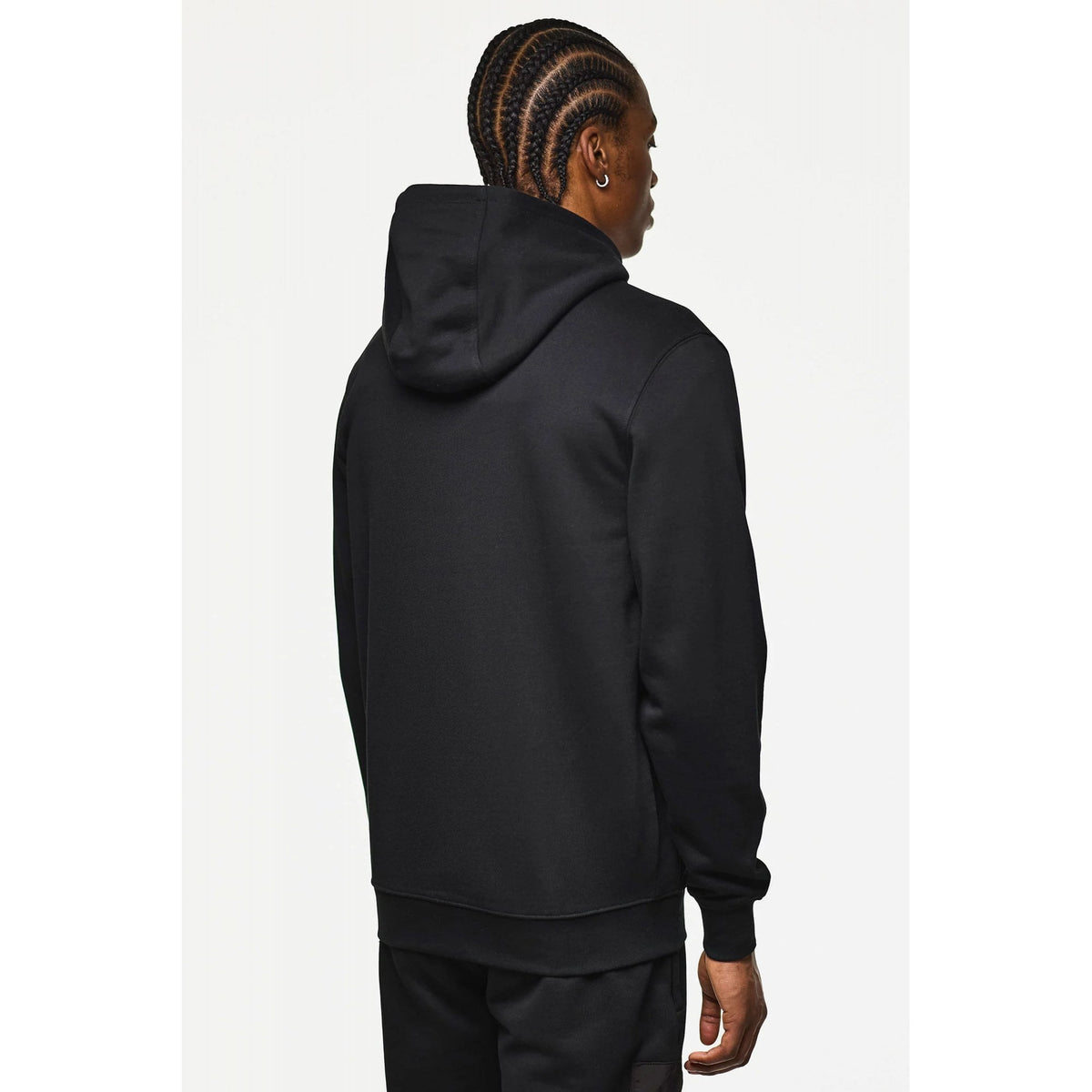 Weekend Offender HD3A05 Daponte Nylon Panel Full Zip Hood Top - Black