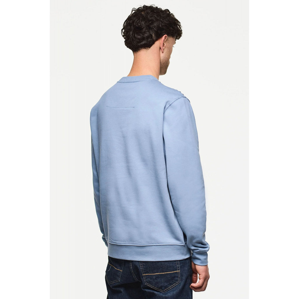 Weekend Offender SW3A18 Vega Check Piping Cotton Sweat Top