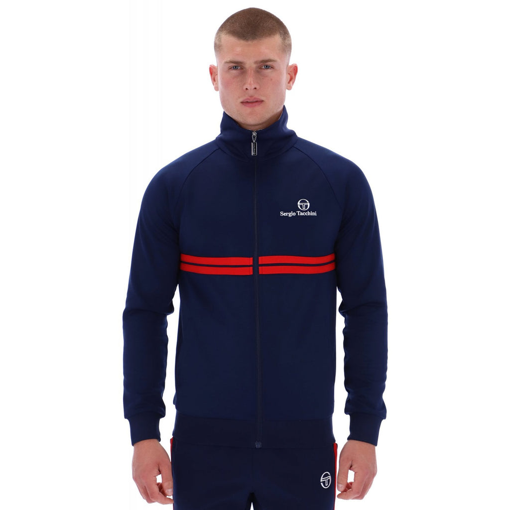 Sergio Tacchini | New Dallas 1139 Classic Contrast Double Stripe Track Top