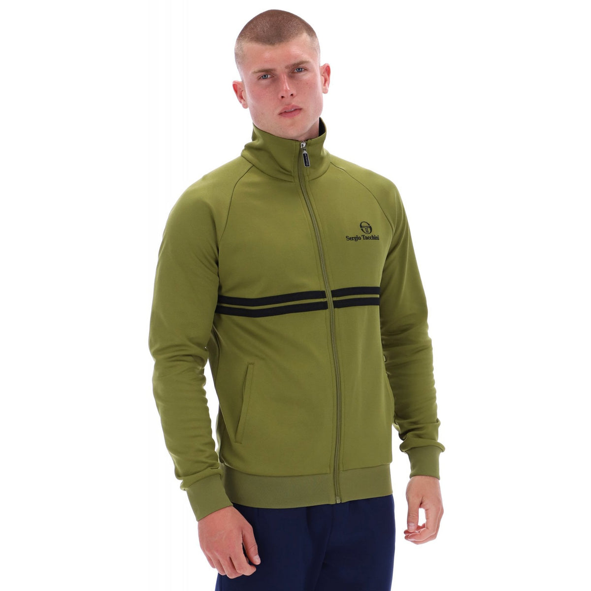 Sergio Tacchini | New Dallas 1139 Classic Contrast Double Stripe Track Top