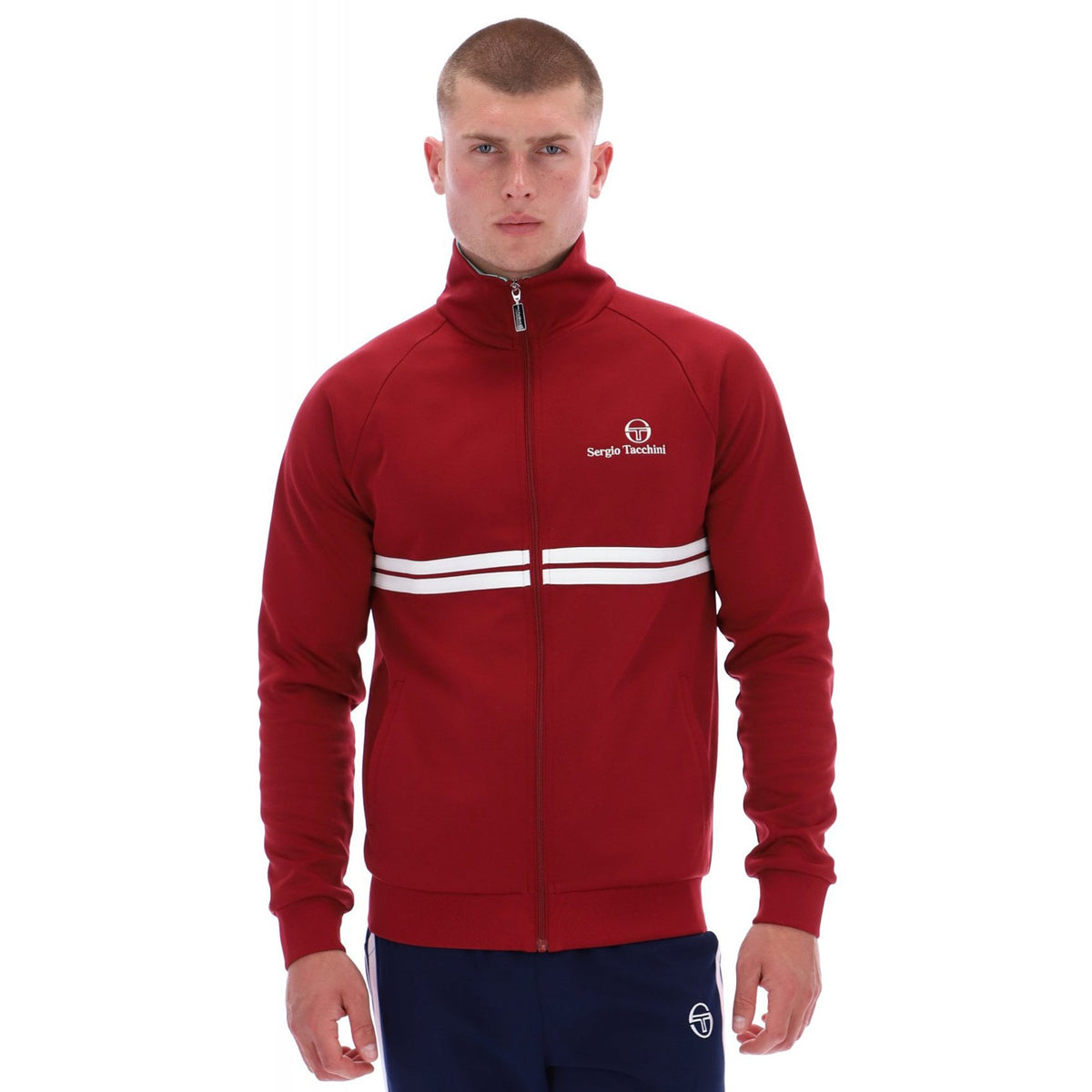 Sergio Tacchini | New Dallas 1139 Classic Contrast Double Stripe Track Top