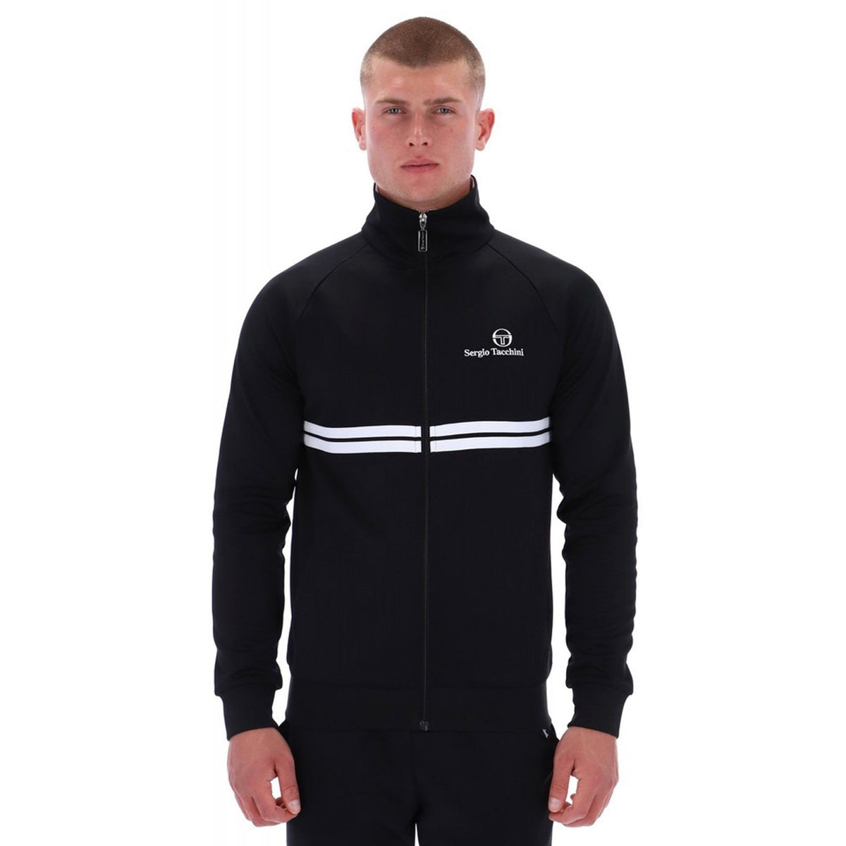 Sergio Tacchini | New Dallas 1139 Classic Contrast Double Stripe Track Top