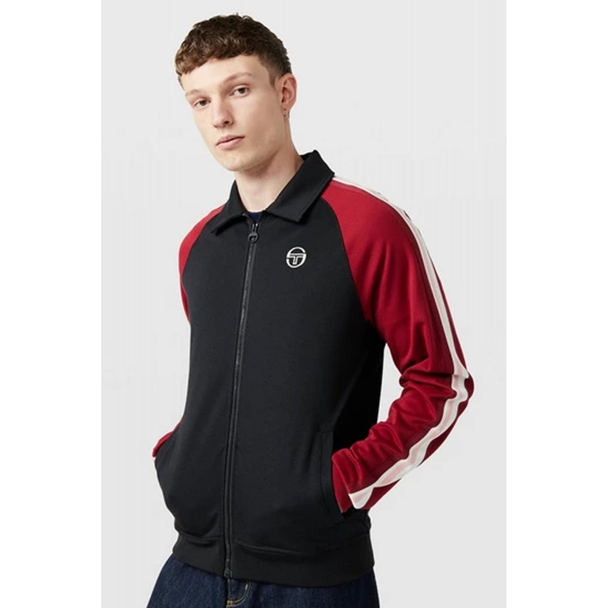 Sergio Tacchini | Renshaw 1116-365 Classic Collar Contrast Tape Track Top