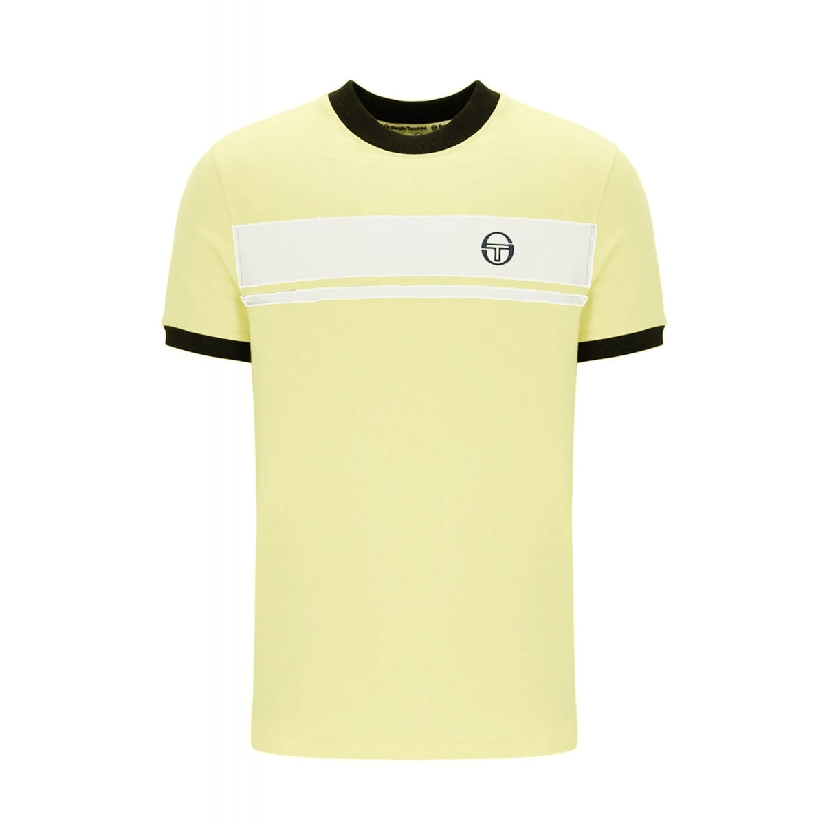 Sergio Tacchini | Master 4593 Retro Contrast Stripe Half Sleeve T-Shirt