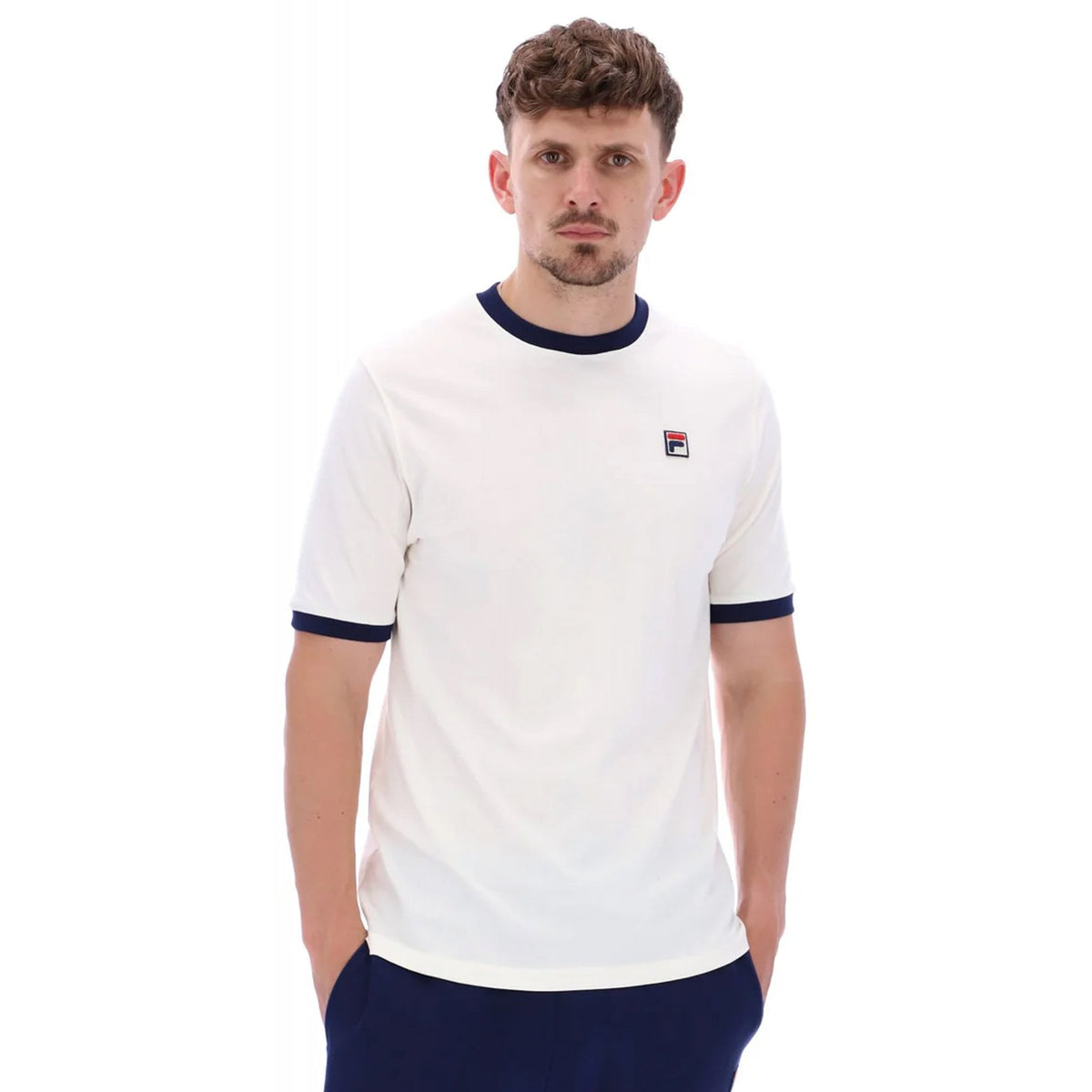 Fila Vintage Marconi LM1836AT Essential Ringer Half Sleeve T-Shirt