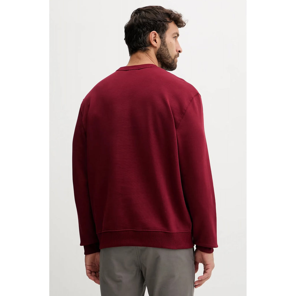 Calvin Klein Jeans | LV04RC273G Badge Logo Smooth Crew Sweat Top