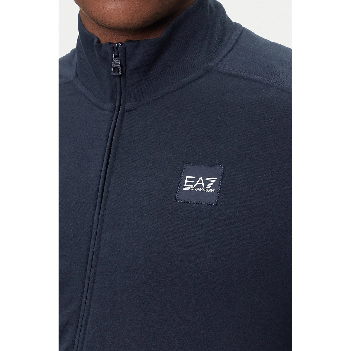 EA7 | Emporio Armani AF13512 0907 Train Visibility Lightweight Cotton Track Top - Navy