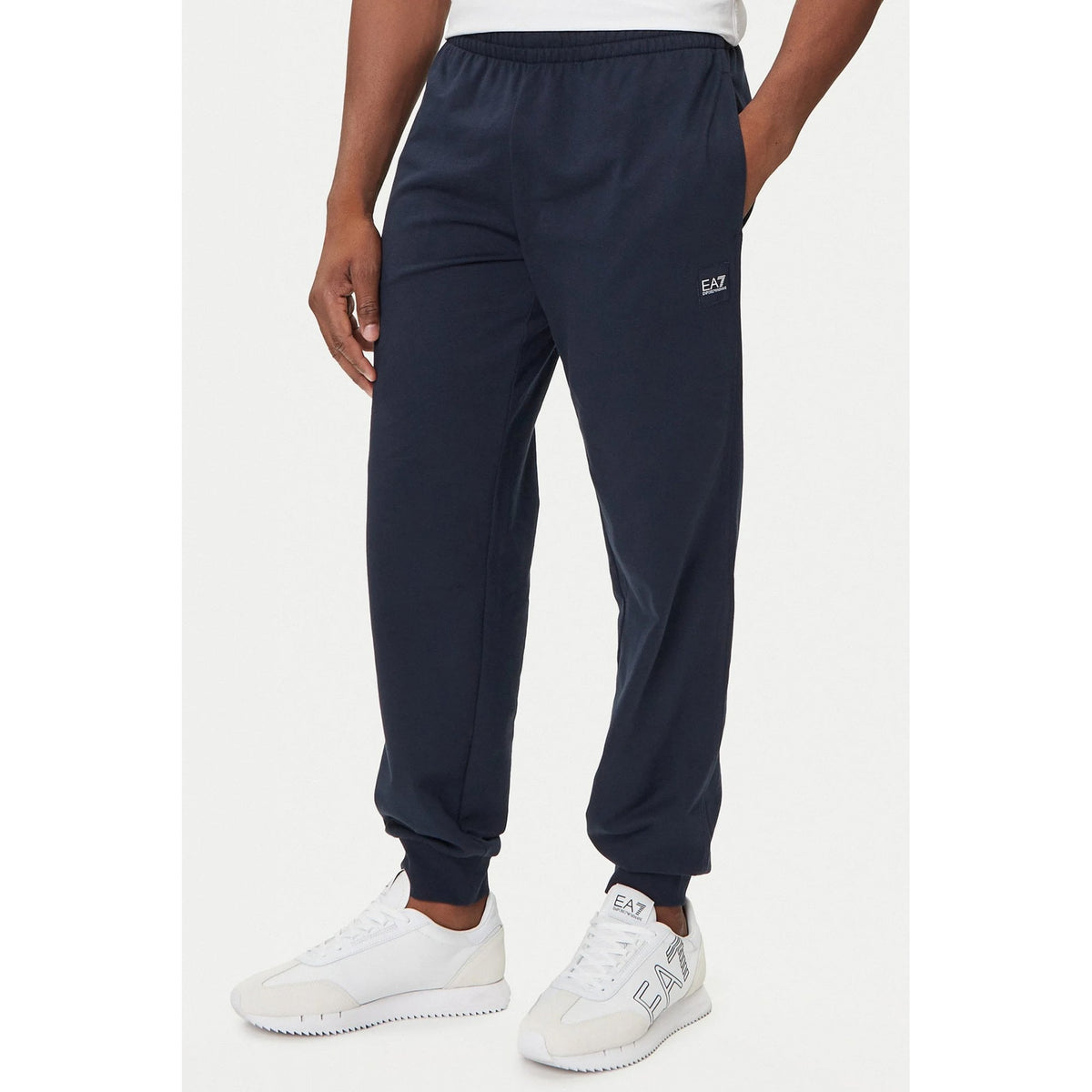 EA7 | Emporio Armani AF13512 0907 Train Visibility Lightweight Cotton Jogger - Navy