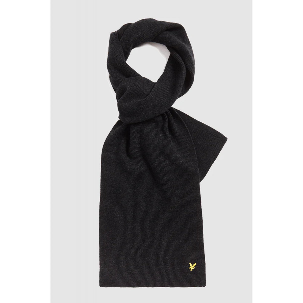 Lyle & Scott | SV2301A Plain Lambswool Blend Ribbed Scarf