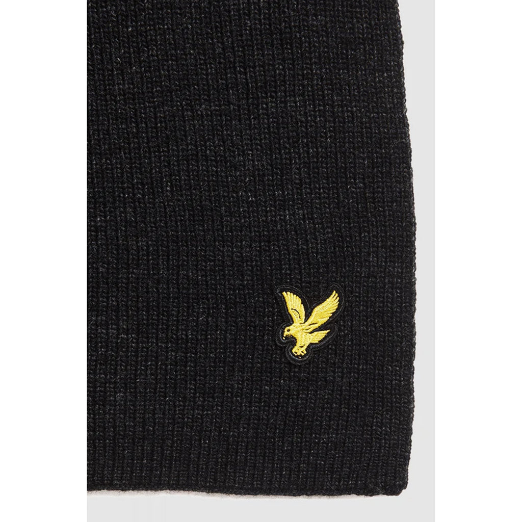 Lyle & Scott | SV2301A Plain Lambswool Blend Ribbed Scarf