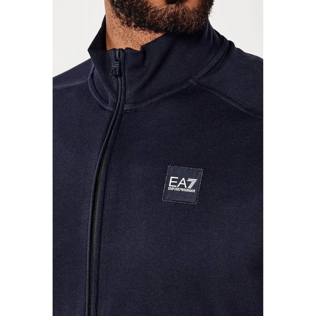 EA7 | Emporio Armani AF13512 0907 Train Visibility Lightweight Cotton Tracksuit Set - Navy
