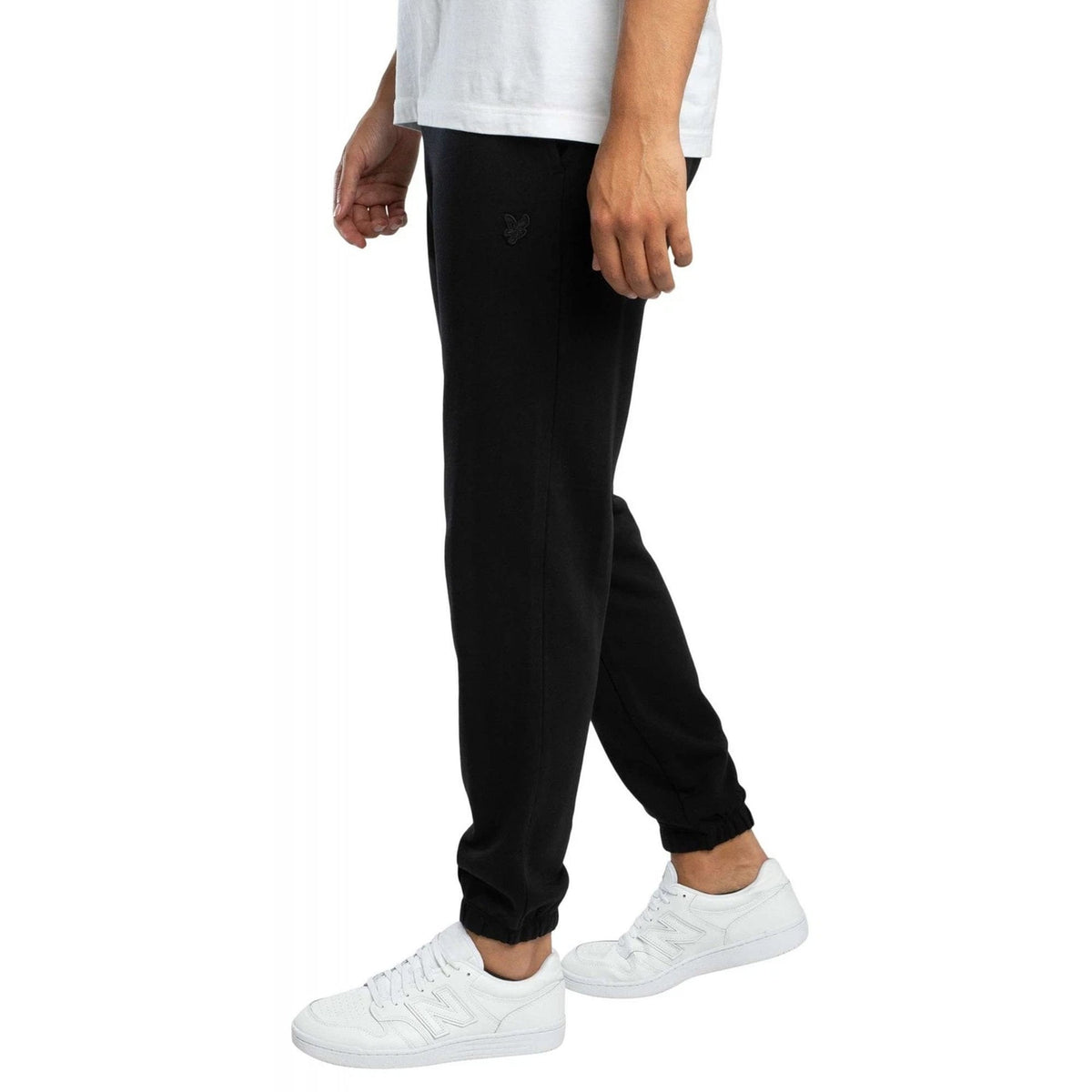 Lyle & Scott | ML2259TON Superfine Slim Fit Tonal Logo Jogger - Black