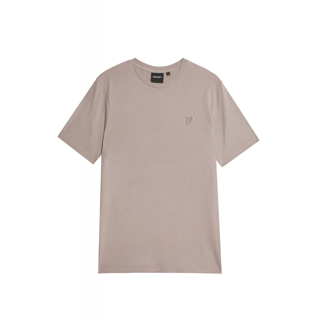 Lyle & Scott TS400TON Tonal Eagle Logo Superfine Cotton T-Shirt - Fife Grey