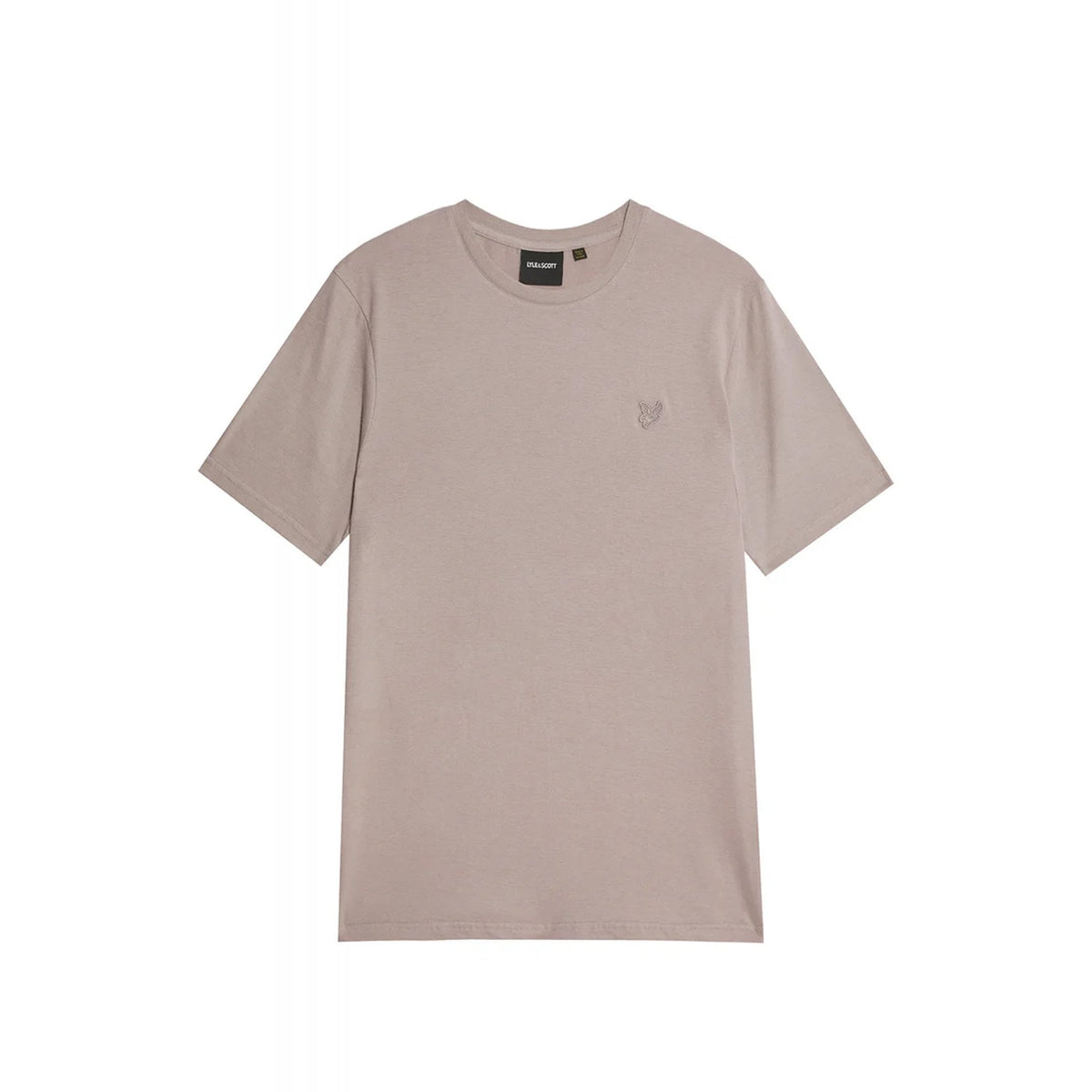 Lyle & Scott TS400TON Tonal Eagle Logo Superfine Cotton T-Shirt - Fife Grey