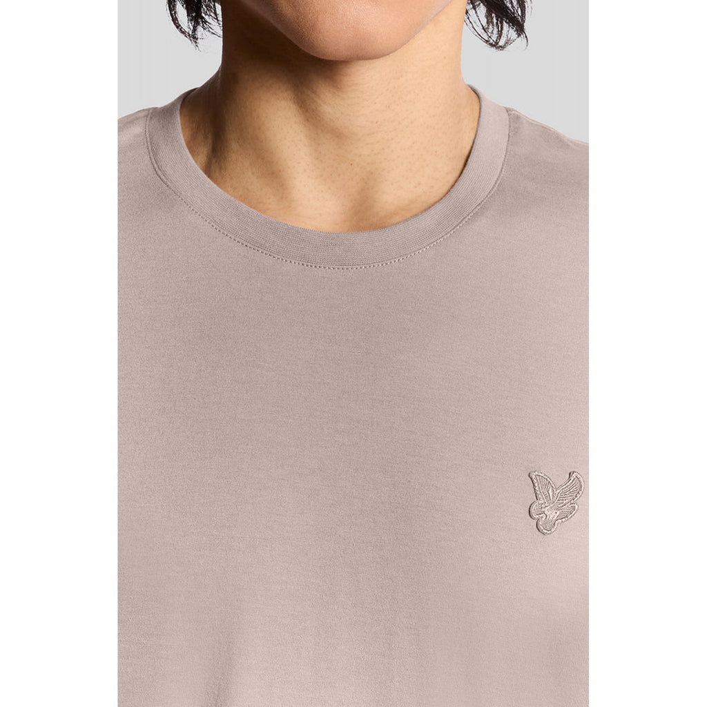 Lyle & Scott TS400TON Tonal Eagle Logo Superfine Cotton T-Shirt - Fife Grey