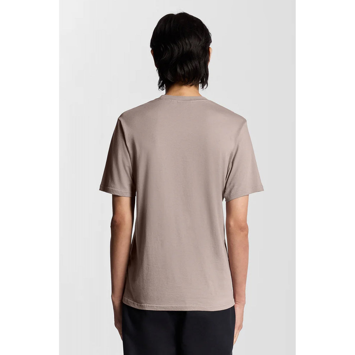 Lyle & Scott TS400TON Tonal Eagle Logo Superfine Cotton T-Shirt - Fife Grey