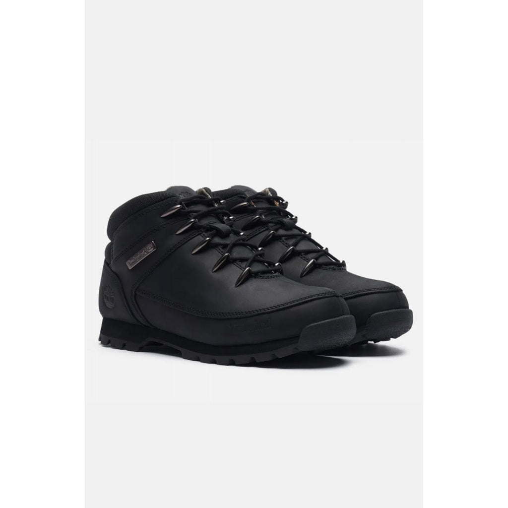 Timberland TB0A2DUH Euro Sprint Mid Hiker Leather Boot - Black