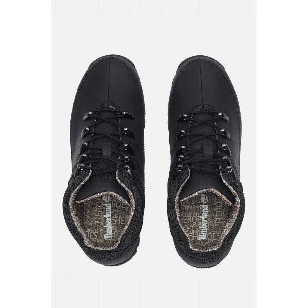 Timberland TB0A2DUH Euro Sprint Mid Hiker Leather Boot - Black