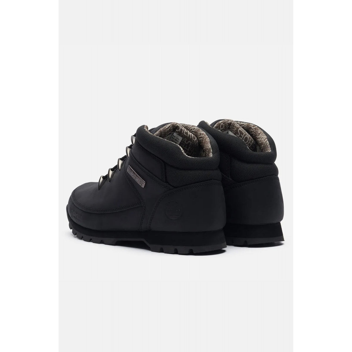 Timberland TB0A2DUH Euro Sprint Mid Hiker Leather Boot - Black