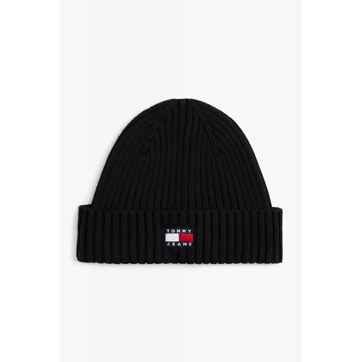 Tommy Jeans | AM13669 Heritage Logo Cotton Knit Beanie Hat