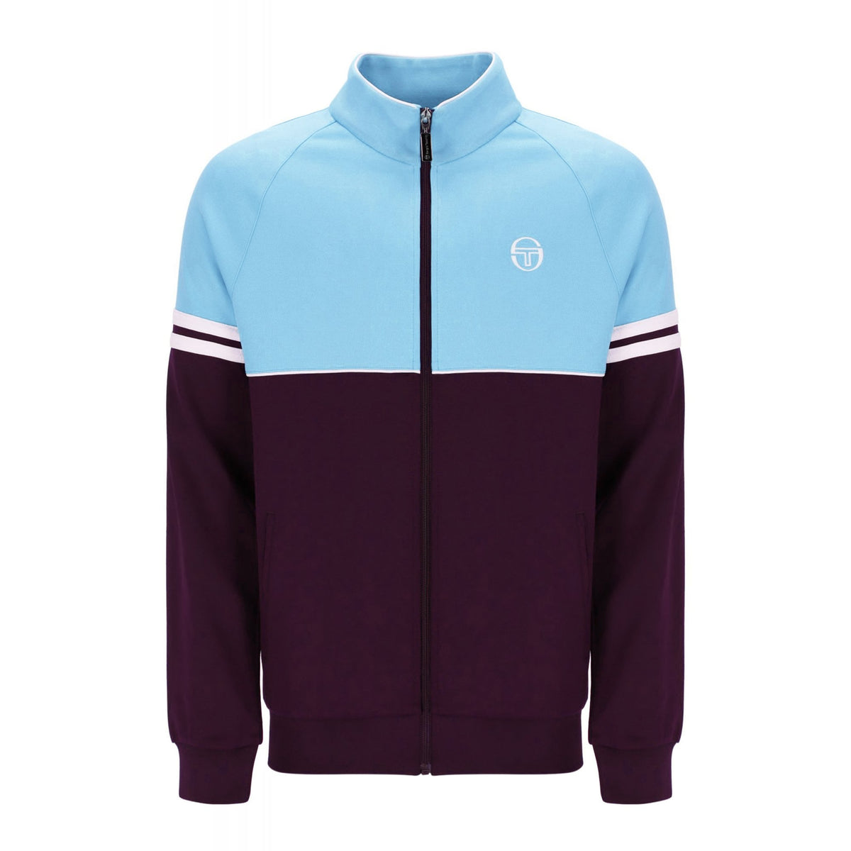 Sergio Tacchini | Orion 4594 Retro Contrast Colour Block Piping Track Top