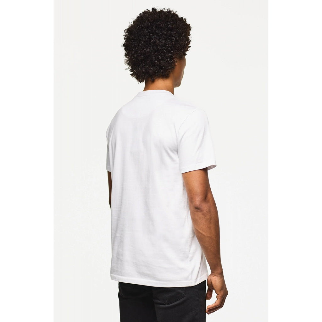 Weekend Offender PT3A18 Molazza Crowd Scene Graphic Print T-Shirt - White