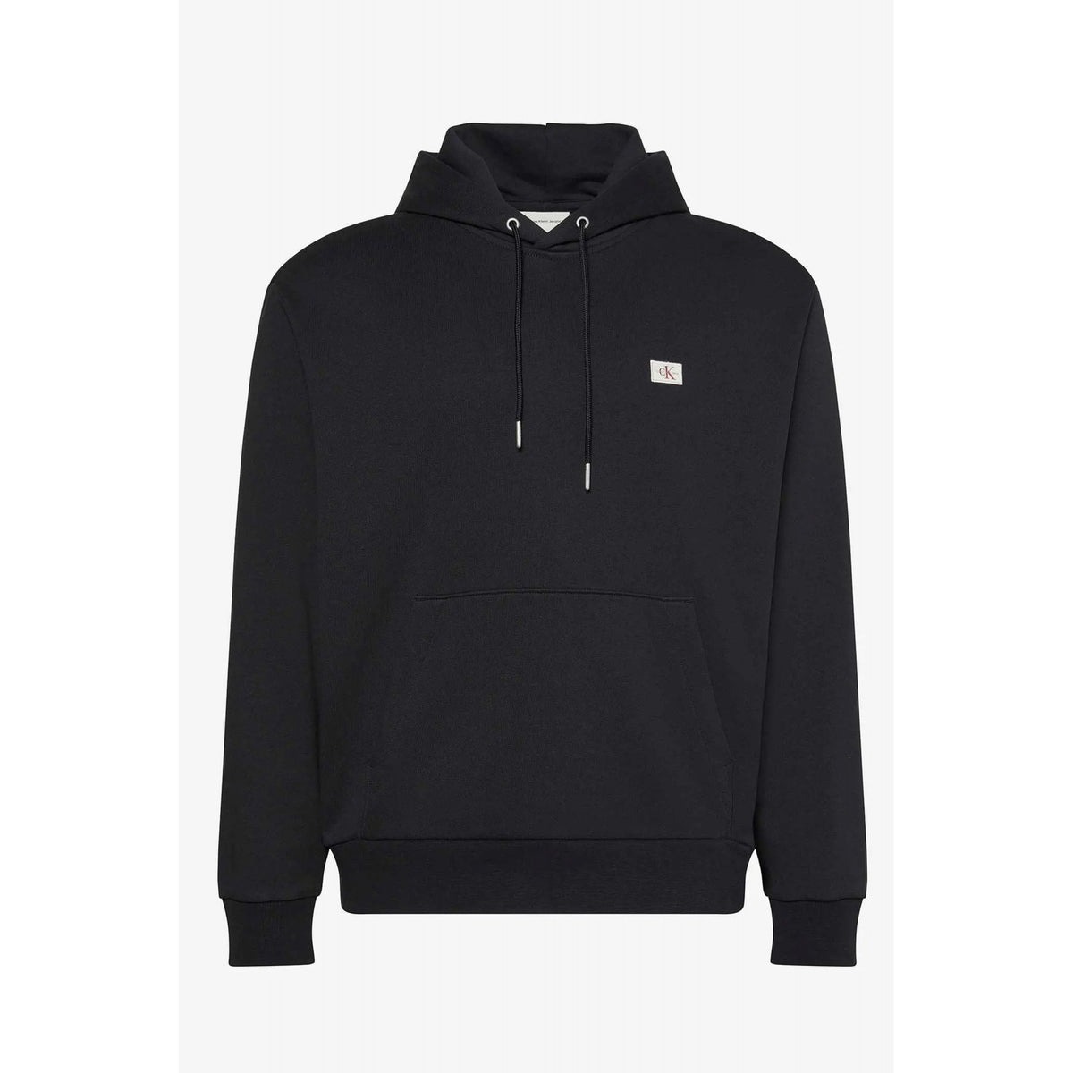 Calvin Klein Jeans | LV04RC274G Core Badge Logo Relaxed Fit Overhead Hood Top - Black