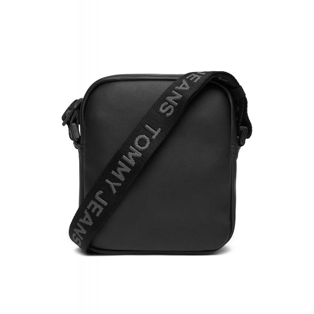 Tommy Jeans | AM0AM13712 Reporter Daily Pu Repeat Logo Strap Cross Body Bag - Black