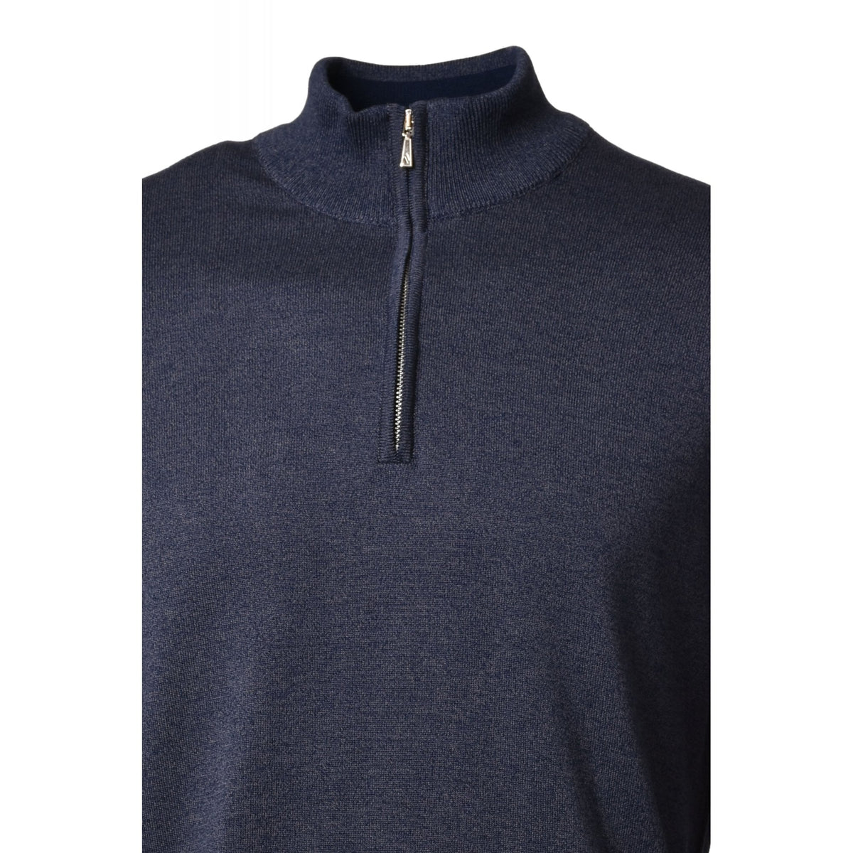 Liwali | 1343 1/4 Quarter Zip Soft Fabric Funnel Neck Jumper