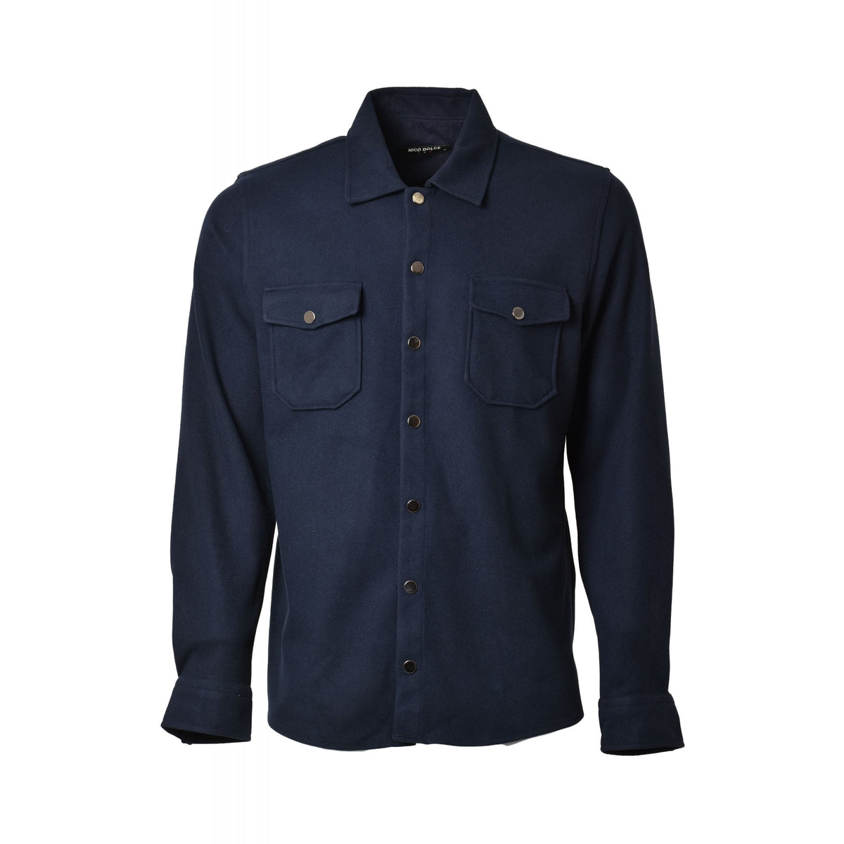 Nico Dolce | 1009 Premium Soft Fabric Snap Button Overshirt