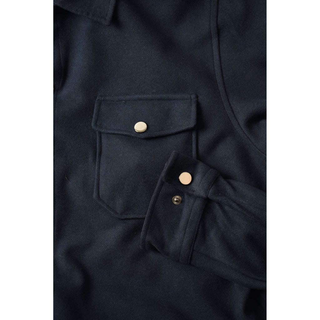 Nico Dolce | 1009 Premium Soft Fabric Snap Button Overshirt
