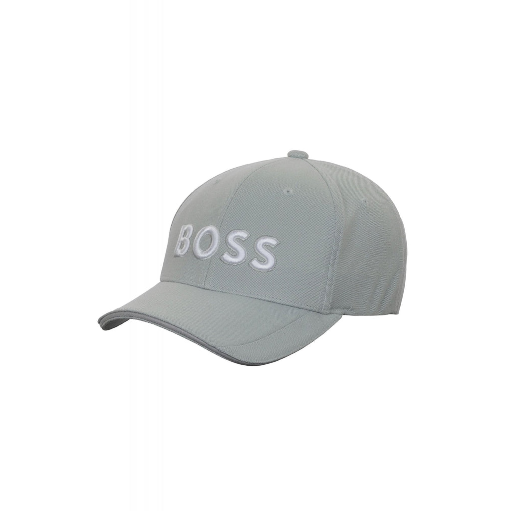 Hugo Boss 9247 Embossed Logo Pique Fabric Baseball Cap