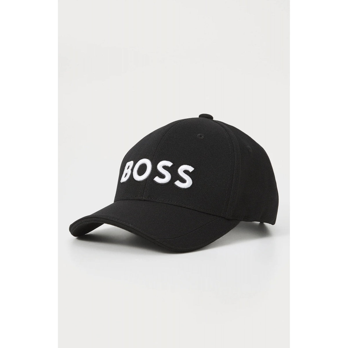Hugo Boss 9247 Embossed Logo Pique Fabric Baseball Cap
