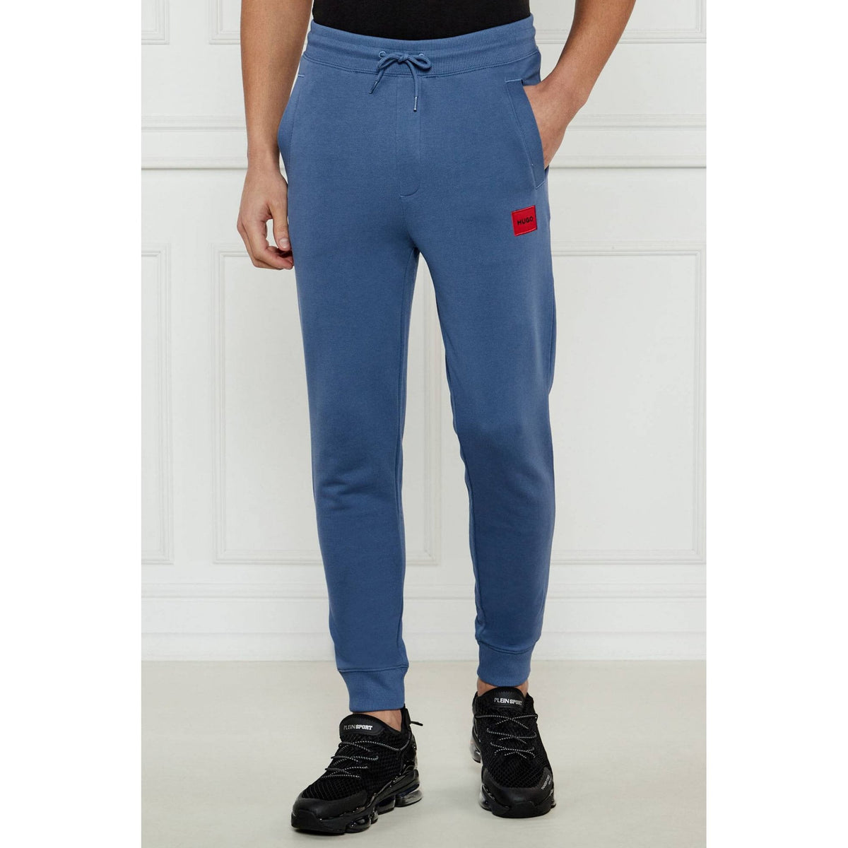 Boss 50447963 Doak Red Patch Logo Cotton Jogger