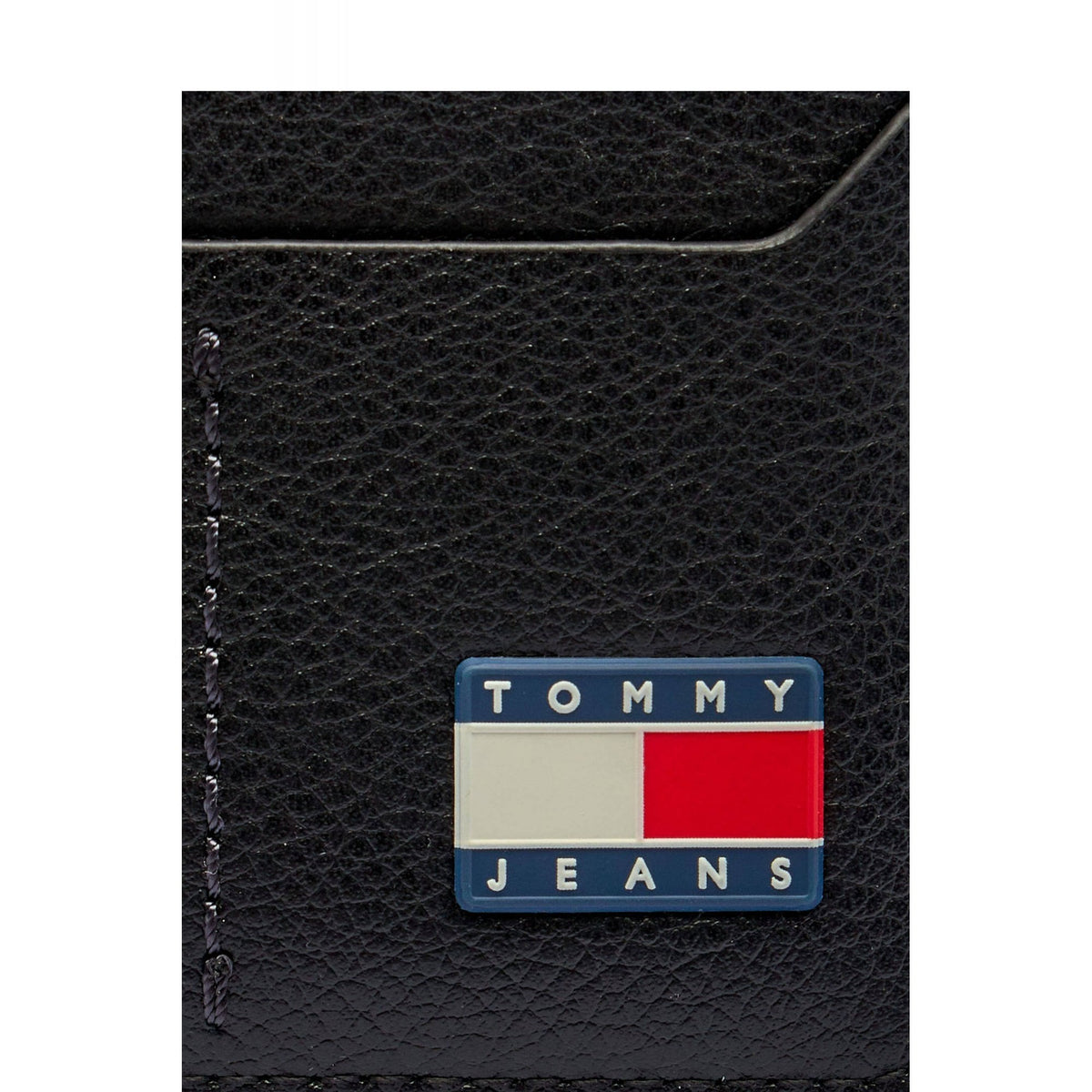 Tommy Jeans | AM0AM13700 Heritage Leather Card Case Holder - Black