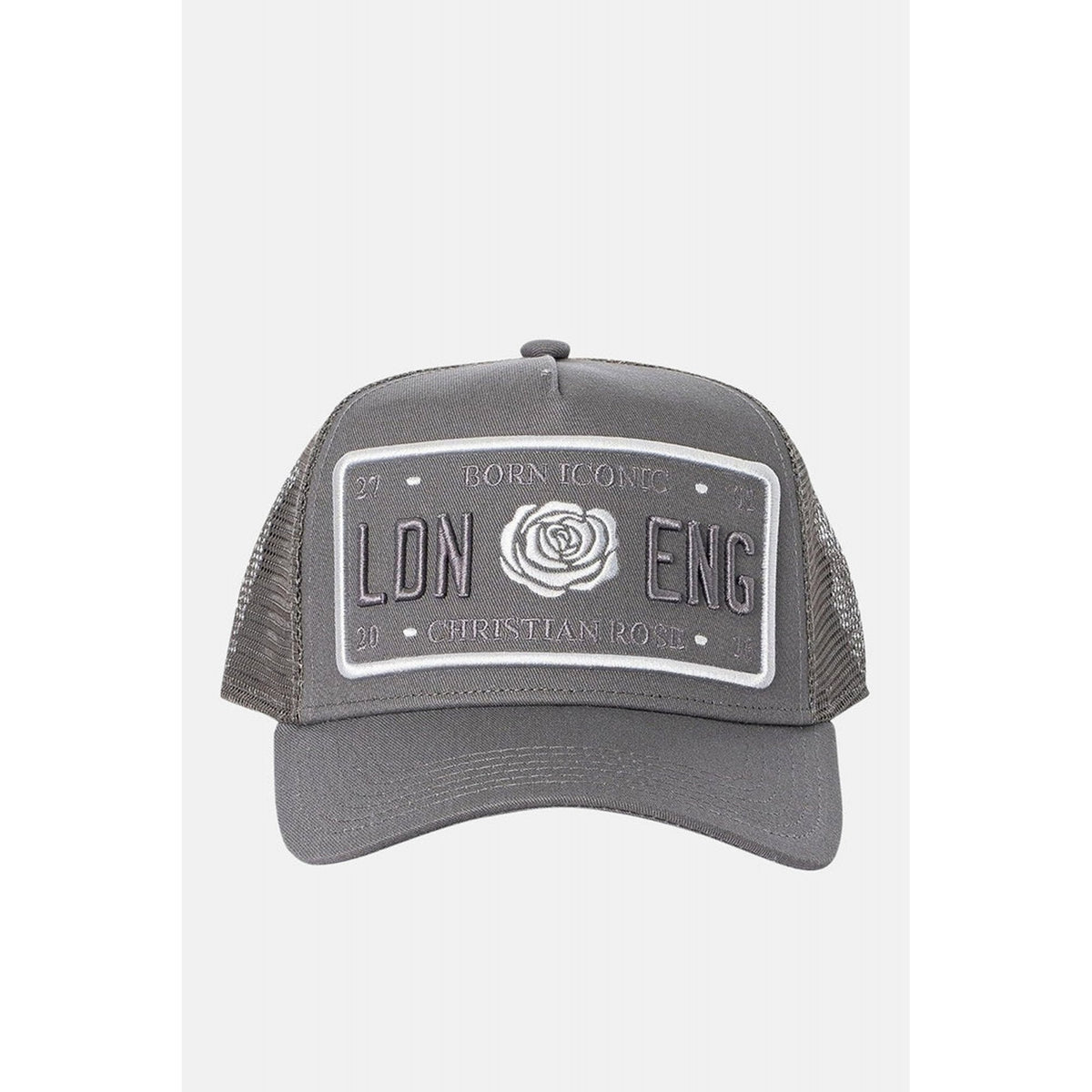 Christian Rose | CR002 London England Born Iconic Trucker Mesh Baseball Cap