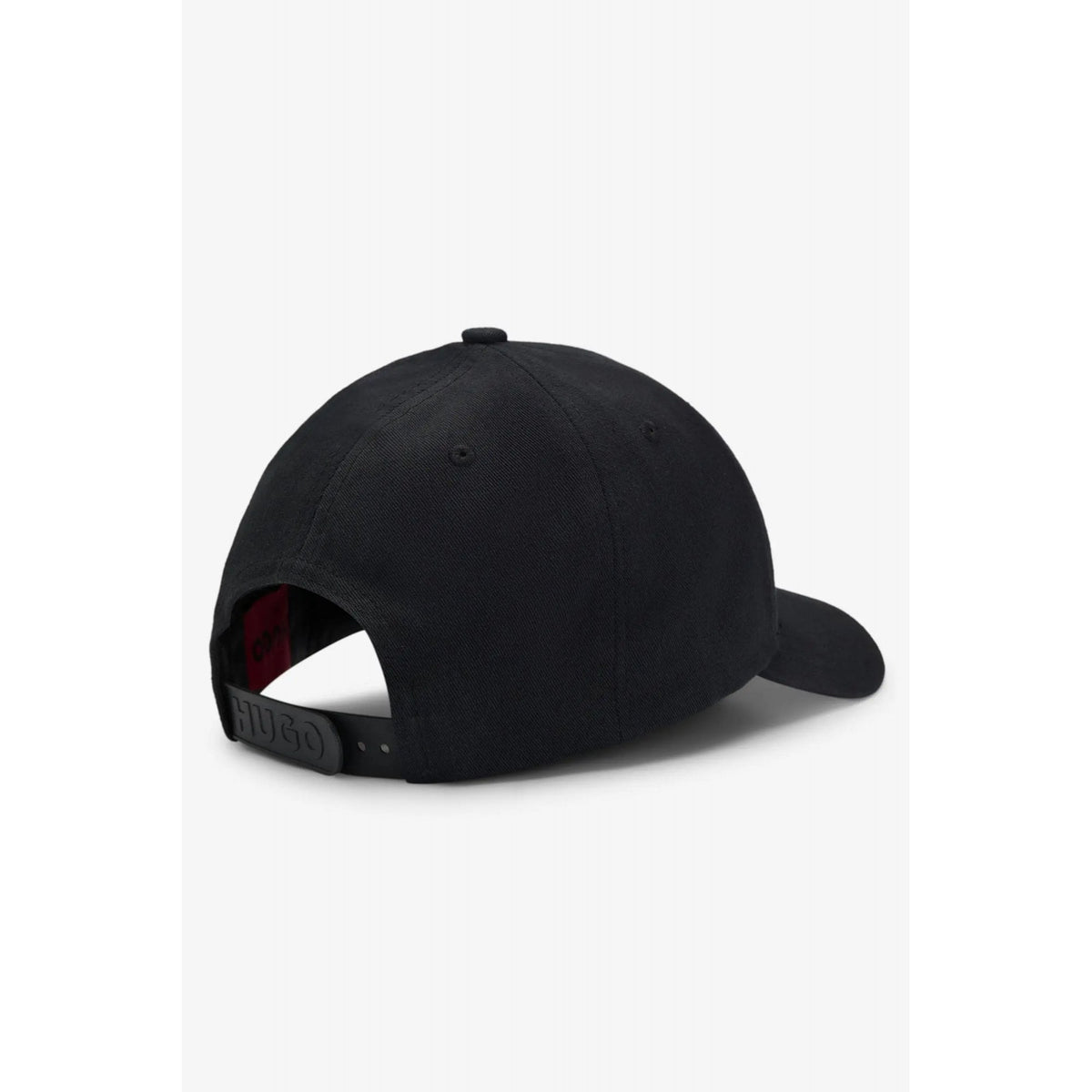 Hugo Boss | 50533409 Jude-Stacked Cotton Twill 3D Embroidery Logo Print Baseball Cap - Black/Black