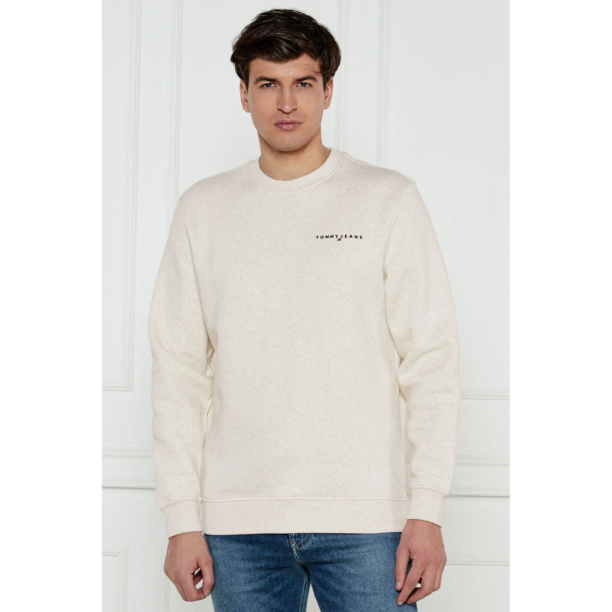 Tommy Jeans | DM20249 Regular Linear Logo Crew Sweat Top