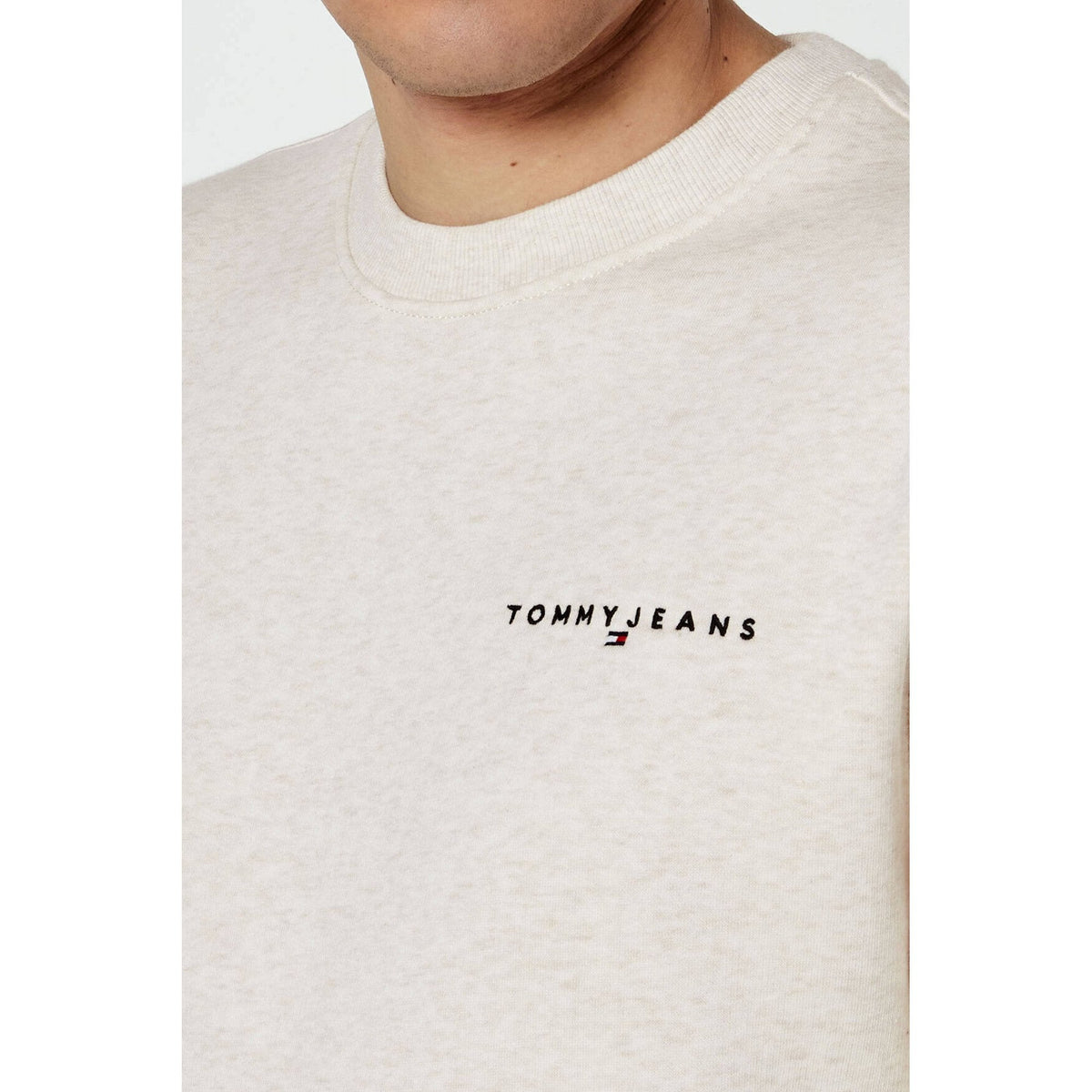 Tommy Jeans | DM20249 Regular Linear Logo Crew Sweat Top