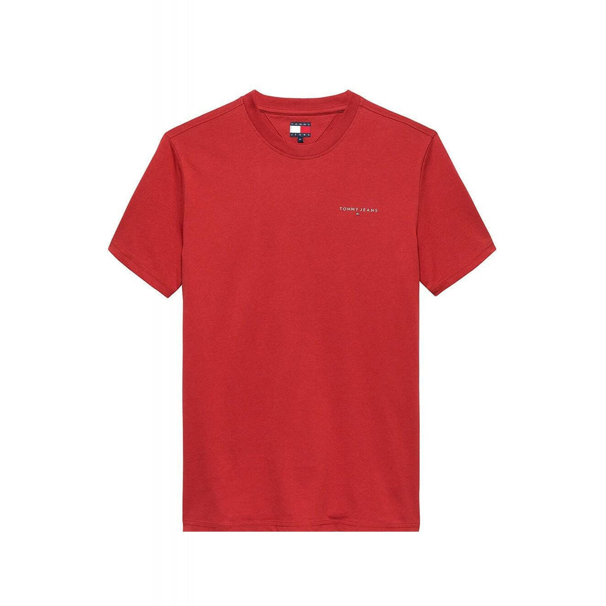Tommy Jeans | DM21780 Slim Fit Linear Print Logo Half Sleeve T-Shirt