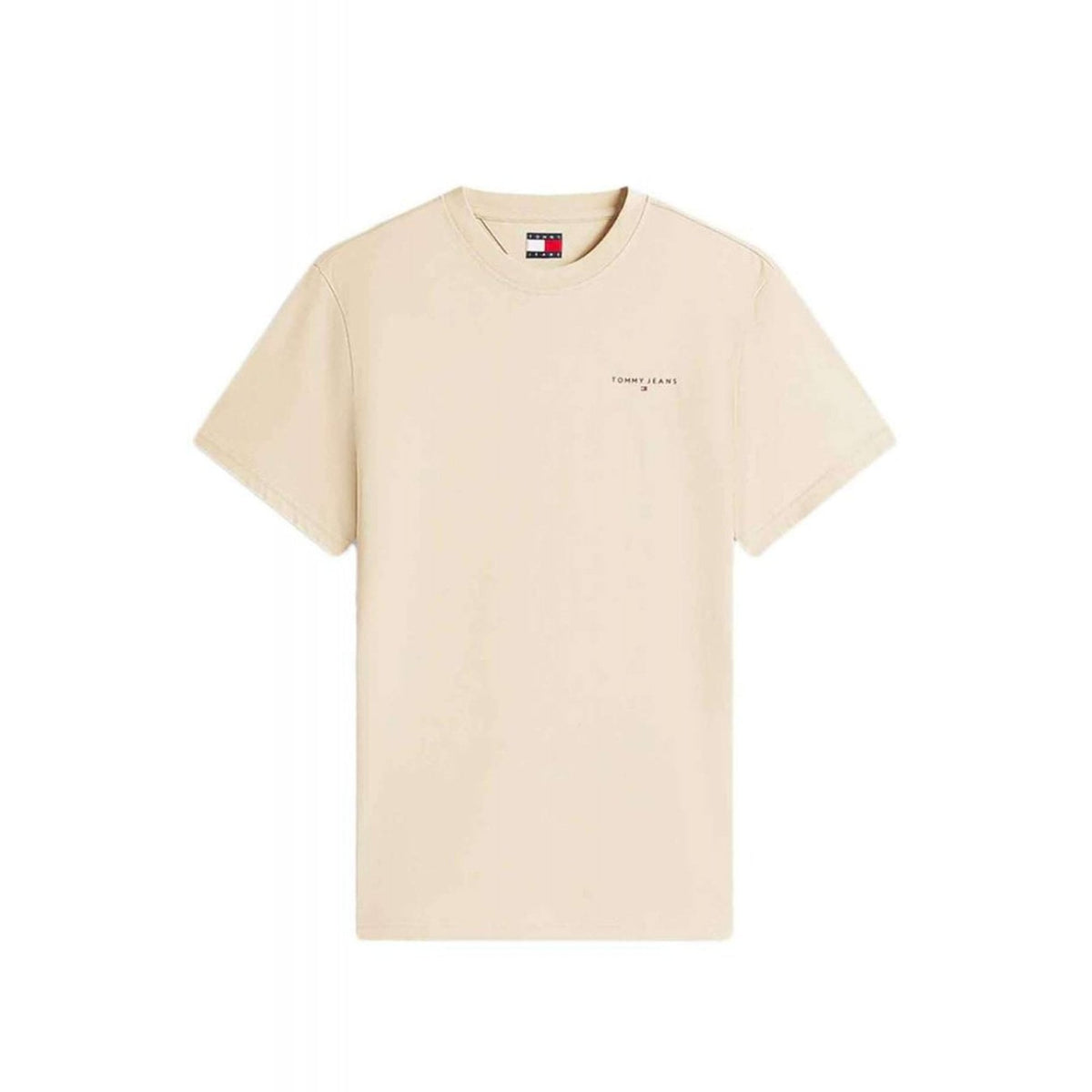 Tommy Jeans | DM21780 Slim Fit Linear Print Logo Half Sleeve T-Shirt