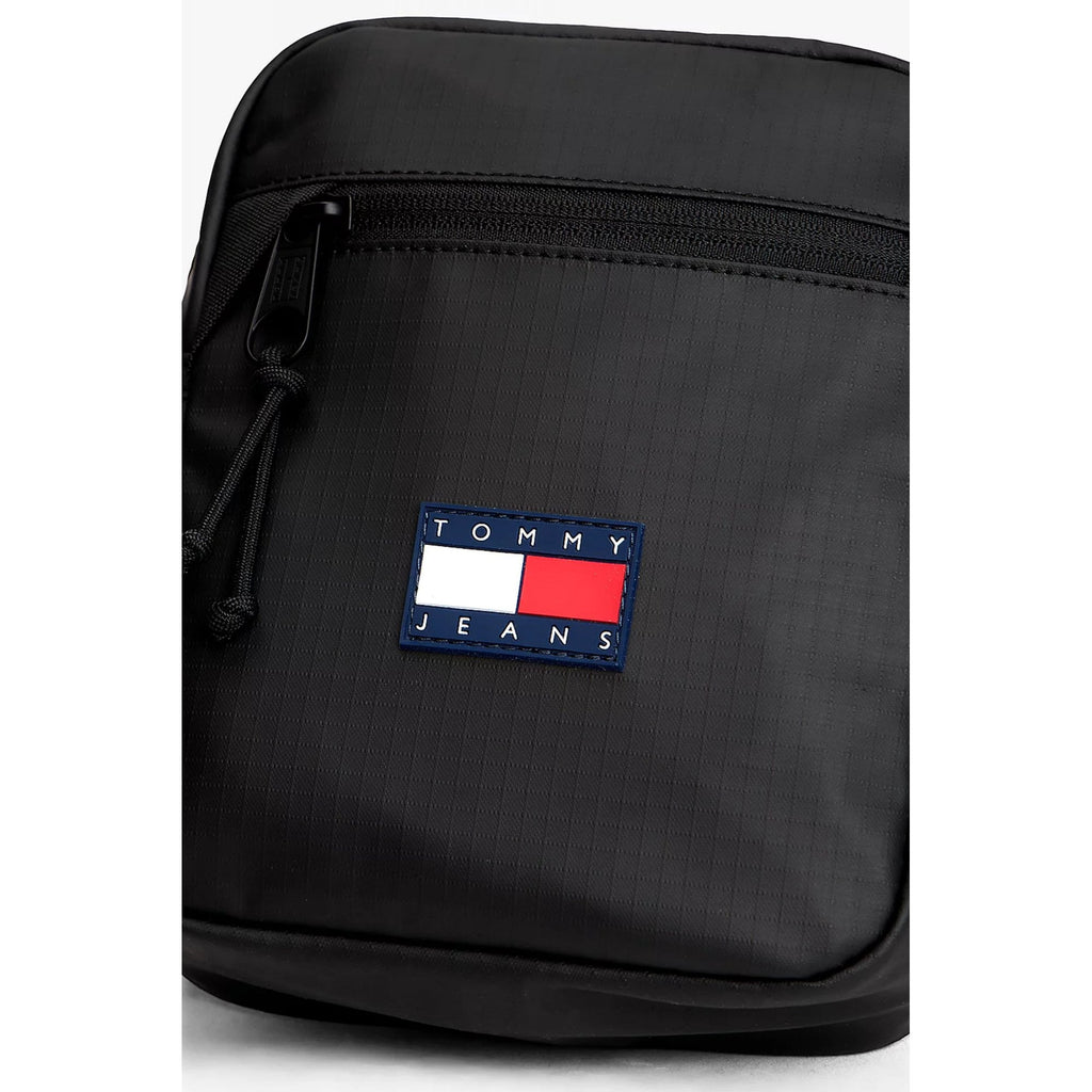 Tommy Jeans | AM0AM13881 Tech Reporter Ripstop Waterproof Cross Body Bag - Black