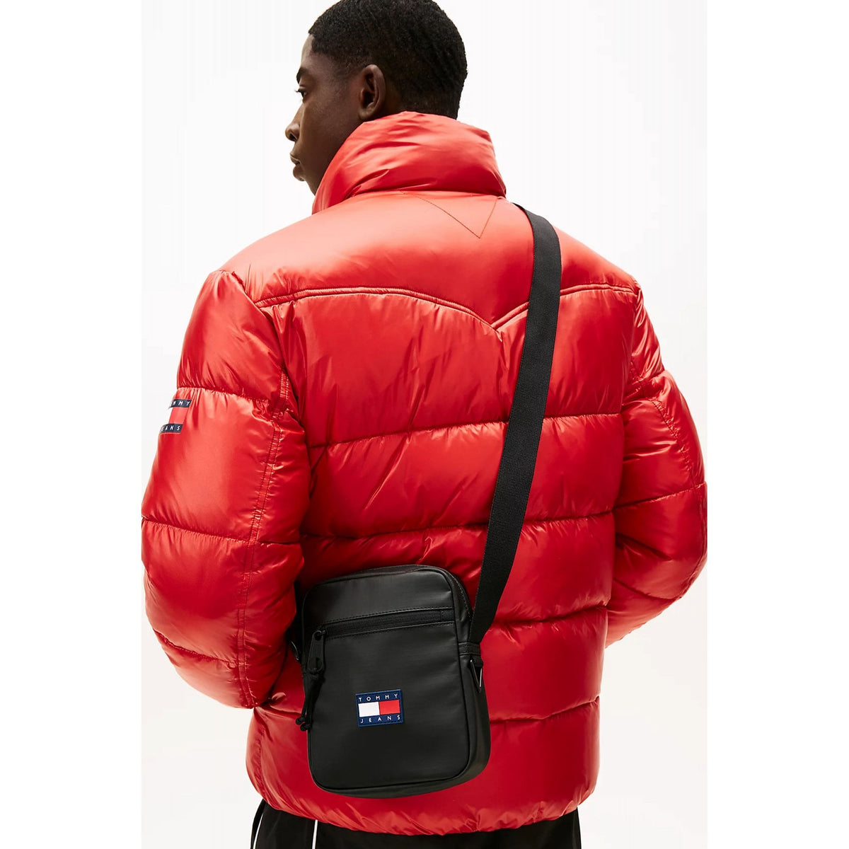 Tommy Jeans | AM0AM13881 Tech Reporter Ripstop Waterproof Cross Body Bag - Black
