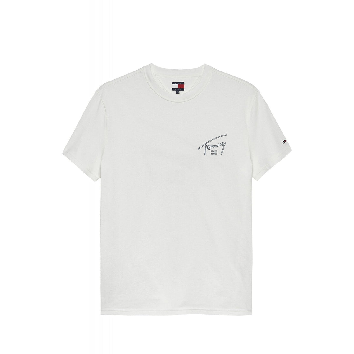 Tommy Jeans | DM22320 Regular Script Sign Back Logo Print Half Sleeve T-Shirt