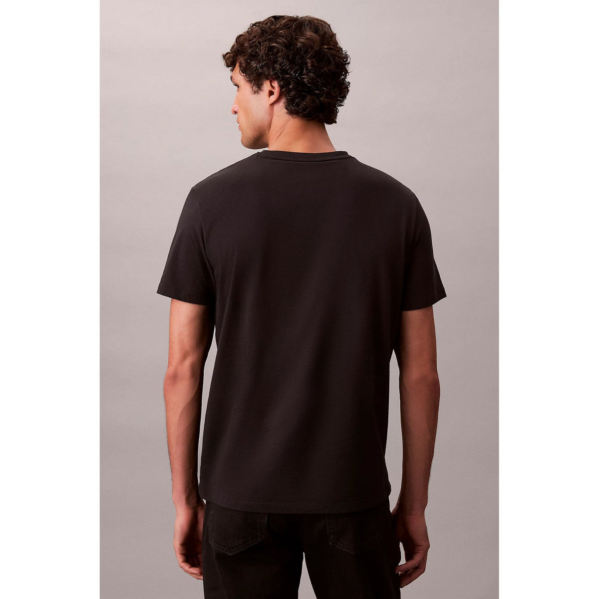 Calvin Klein Jeans | LV04RC272G Badge Logo Crew Cotton Jersey Half-Sleeve T-Shirt