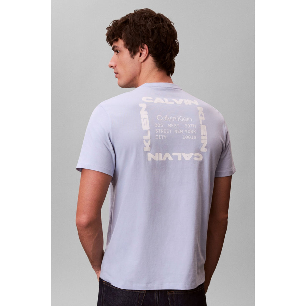 Calvin Klein Jeans | LV14RE830G Classic Box Graphic Logo Crew Half-Sleeve T-Shirt