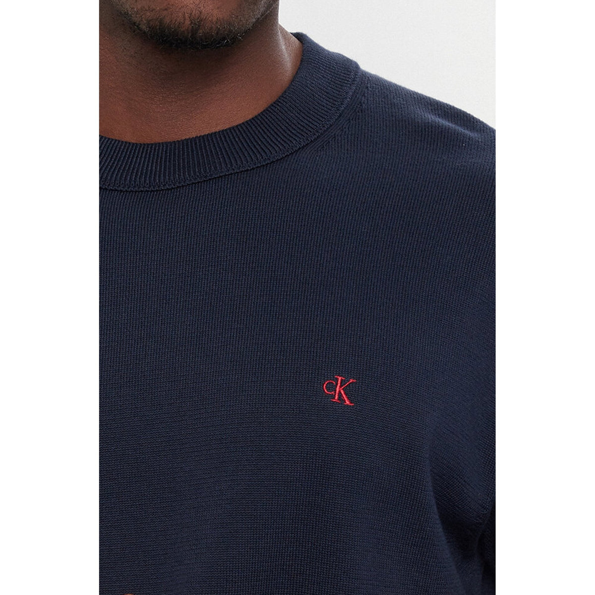 Calvin Klein Jeans | LV04RC309G Small Logo Crew Cotton Sweat Top