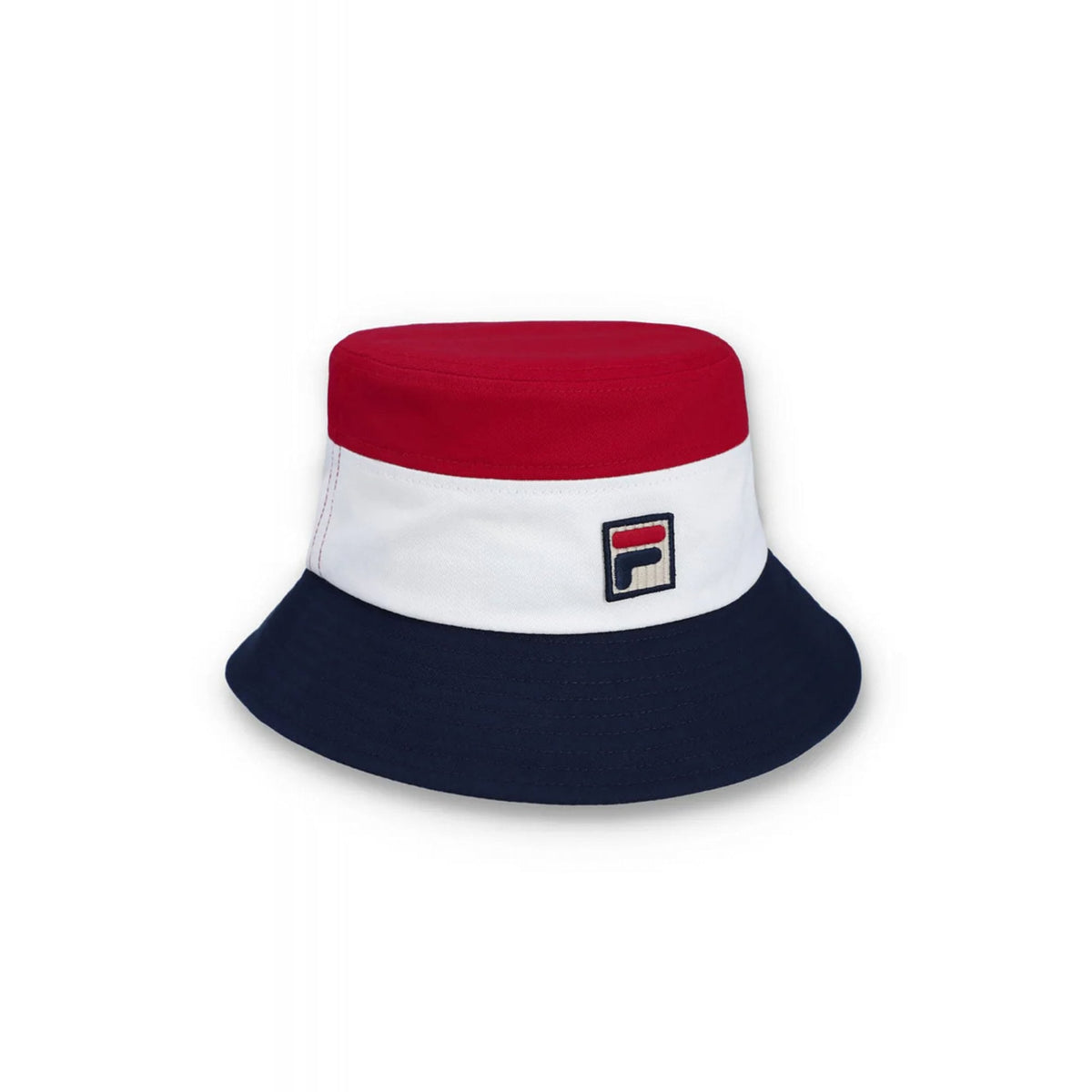Fila Marco Vintage 4014 Colour Block Tricolour Bucket Hat
