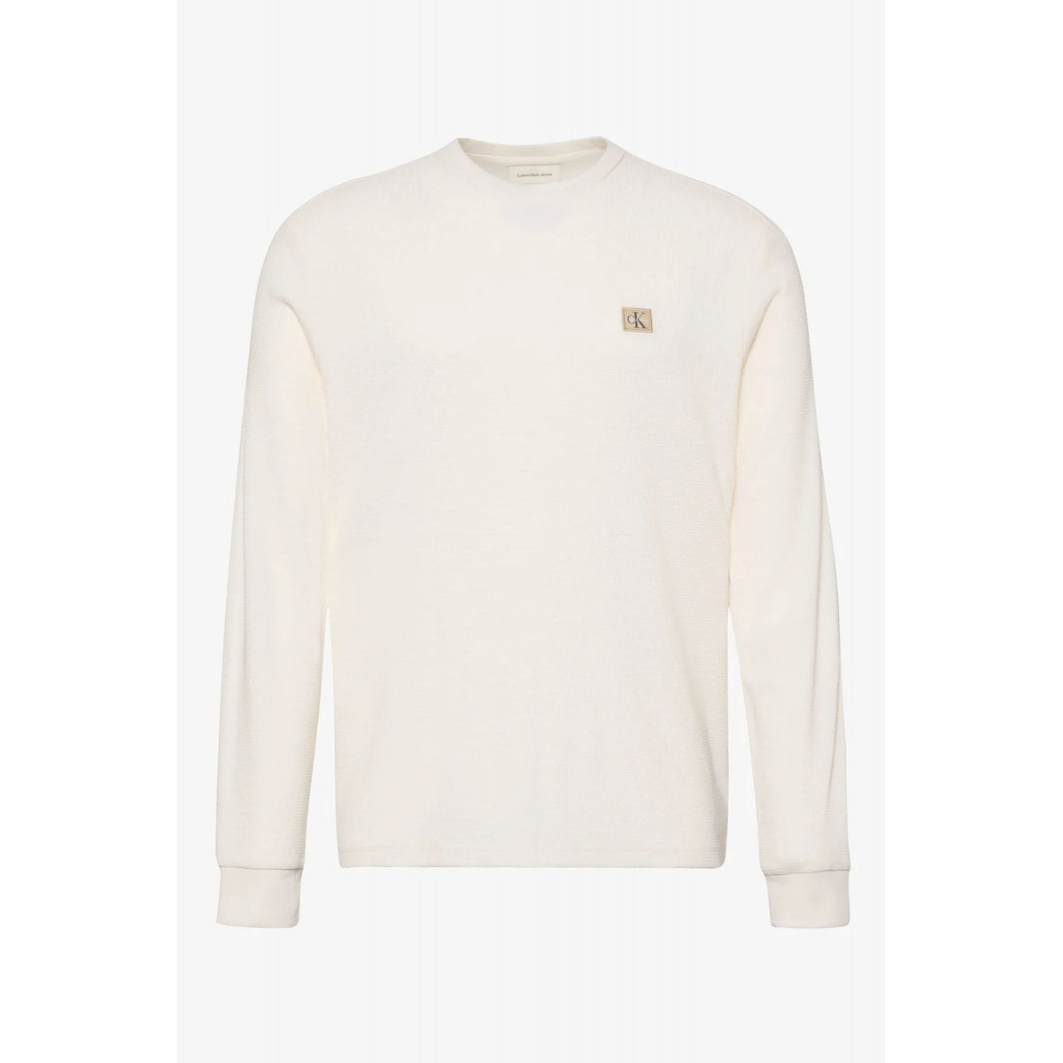 Calvin Klein Jeans | LV040EM217 Badge Logo Waffle Full Sleeve Top